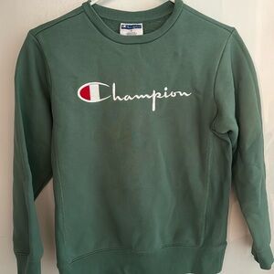 Champion sweatsuit outfit green YM